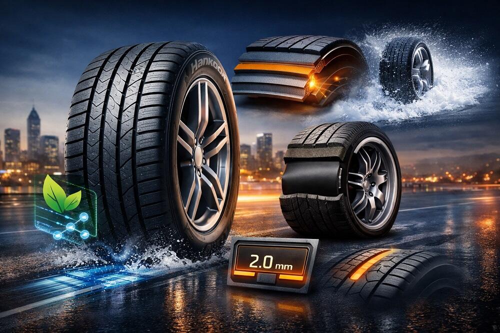 تکنولوژی‌های پیشرفته لاستیک‌های Hankook | ایمنی، دوام و عملکرد خودرو