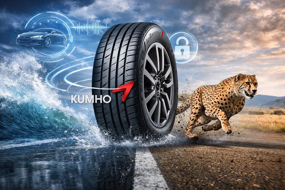تکنولوژی لاستیک کومهو | افزایش ایمنی و عملکرد خودرو با تایرهای پیشرفته