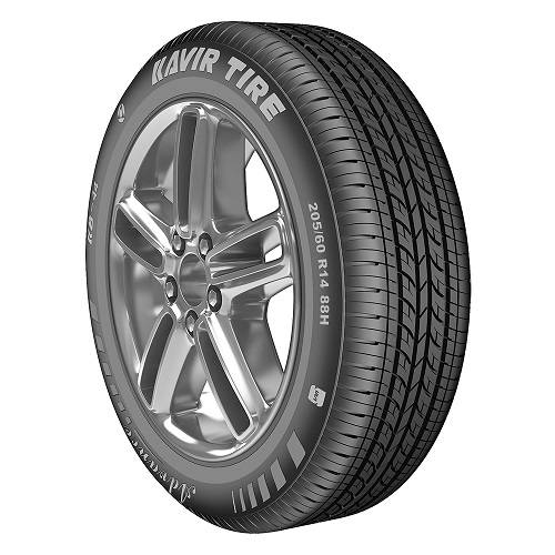 لاستیک کویر تایر 205/60R 14 گل Advance KB44